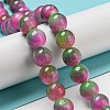 Dyed Natural Jade Beads Strands G-F764-03C-2