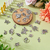 30Pcs 15 Style Tibetan Style Alloy Pendants FIND-TA0002-88-12