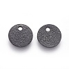 304 Stainless Steel Charms STAS-E455-02B-8mm-1