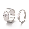 304 Stainless Steel Finger Rings Sets RJEW-F117-02P-1