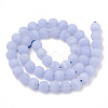 Natural Blue Lace Agate Beads Strands G-T106-035-3