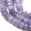 Dyed Natural Malaysia Jade Rondelle Beads Strands X-G-E316-2x4mm-33-3