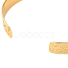 Rack Plating Brass Cuff Bracelets for Women BJEW-M040-12G-02-3