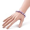 6Pcs 6 Style Handmade Polymer Clay Heishi Surfer Stretch Bracelets Set BJEW-TA00204-3