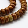 Natural Wood Lace Stone Bead Strands G-G668-06-5x8mm-3