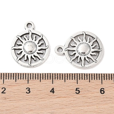 Tibetan Style Alloy Pendants TIBEP-R304-062AS-LF-1