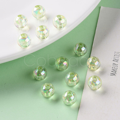 Transparent Acrylic Beads MACR-S370-B8mm-728-1