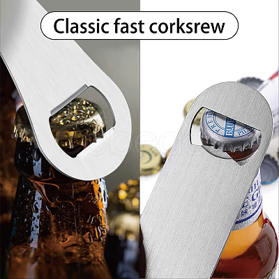 430 Stainless Steel Bottle Openers AJEW-WH0259-041-1