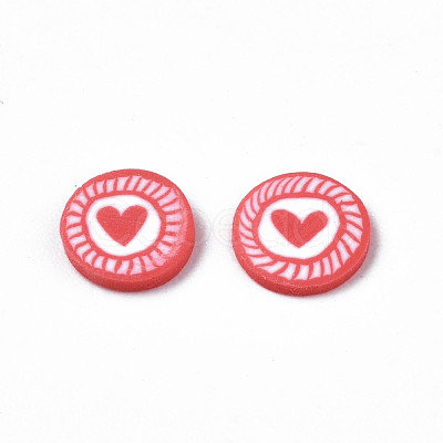 Handmade Polymer Clay Cabochons CLAY-N006-68-1