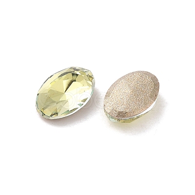 Glass Rhinestone Cabochons RGLA-P037-08A-D337-1