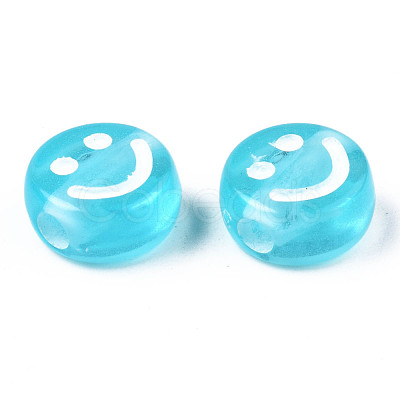 Transparent Acrylic Beads TACR-S135-001B-01-1