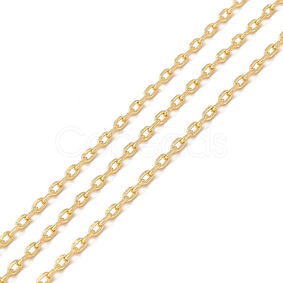 Brass Cable Chains CHC-O001-09G-1