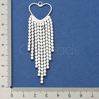 Brass Rhinestone Pendants KK-I715-01S-01-1