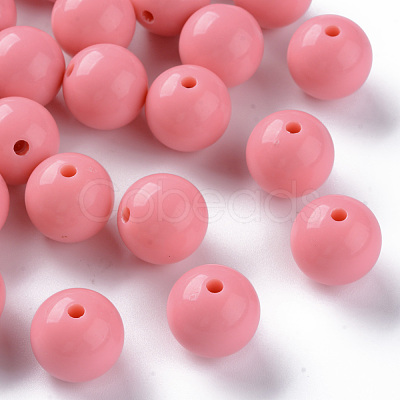 Opaque Acrylic Beads MACR-S370-C16mm-A04-1