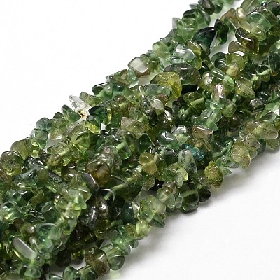 Natural Apatite Chip Beads Strands G-E241-83-1