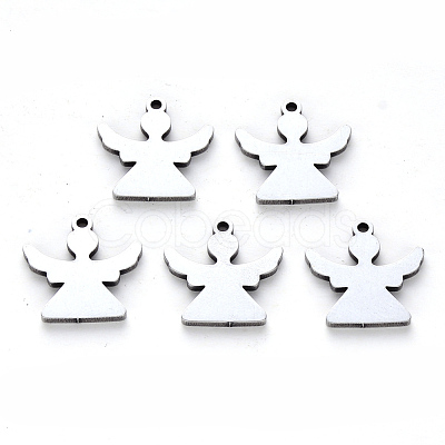 Tarnish Resistant 304 Stainless Steel Charms STAS-N092-93-1