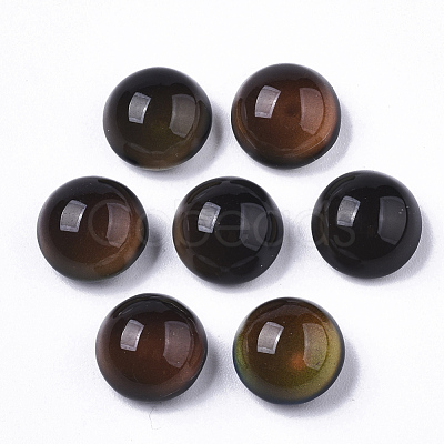 Translucent Glass Cabochons X-GLAA-T023-03B-1