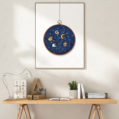 Galaxy Enamel Pin Hoop FIND-WH0260-64A-1