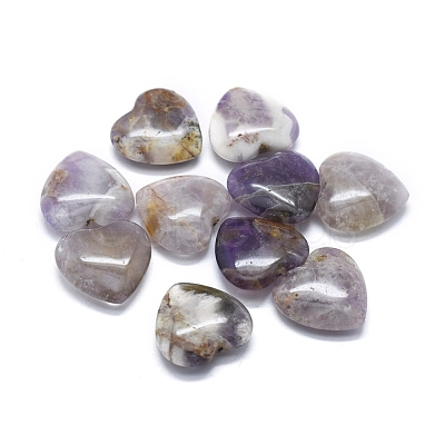 Natural Chevron Amethyst Beads G-F678-38-1