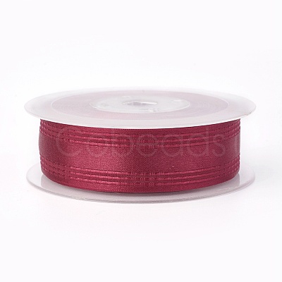 Single Face Polyester Satin Ribbon SRIB-L041-9mm-A033-1