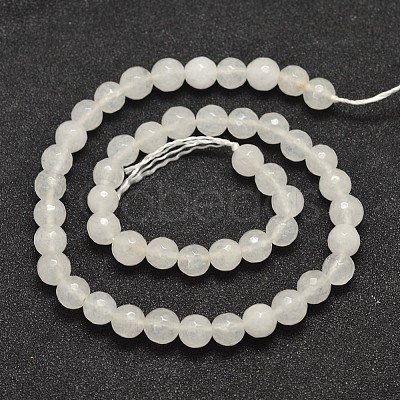 Natural Malaysia Jade Bead Strands X-G-A147-8mm-A04-1