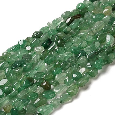 Natural Green Aventurine Beads Strands G-I351-B06-1