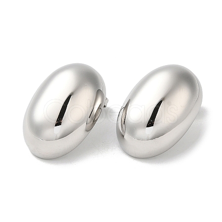 Non-Tarnish 304 Stainless Steel Stud Earrings EJEW-Z026-04P-1