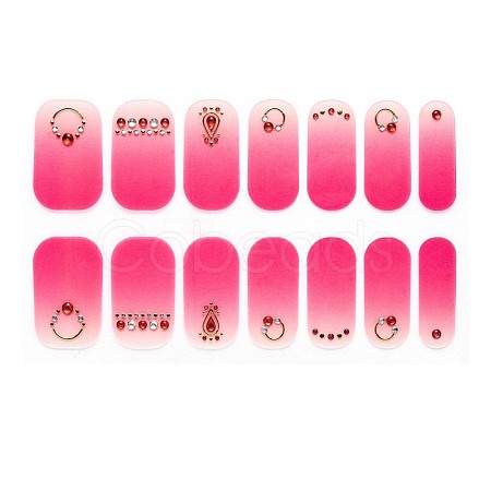 Full Cover Nombre Nail Stickers MRMJ-S060-ZX3250-1