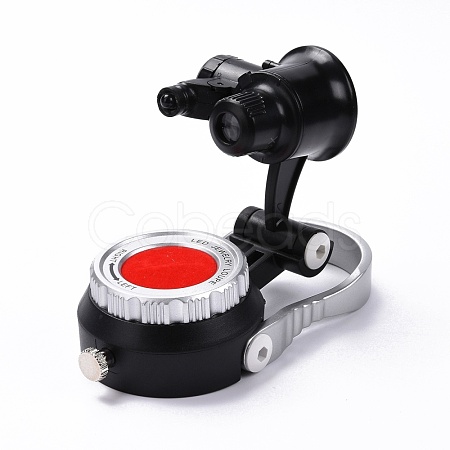 ABS Plastic LED Lighted Jewelry Loupe Magnifier AJEW-M033-02P-1