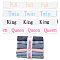 GOMAKERER 8Pcs 4 Colors Elastic Polyester Bed Sheet Organize Bands, Mixed Color, 327x40x3mm, 2pcs/color