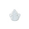 Miniature Porcelain Pot Ornaments, Micro Dollhouse Accessories, Simulation Prop Decorations, White, 12x23x23mm