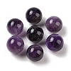 Natural Amethyst No Hole Sphere Beads G-K353-04D-03-1