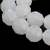 Imitation Jade Glass Beads Stands EGLA-A035-J8mm-D05-4