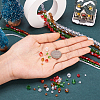  16 Strands 16 Style Christmas Theme Transparent Electroplate Glass Beads Strands EGLA-TA0001-25-6
