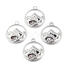 Non-Tarnish 201 Stainless Steel Pendants STAS-N098-141P-2