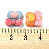 Opaque Resin Decoden Cabochons RESI-C046-10-3