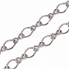 Brass Twisted Chains Curb Chains X-CH046-BP-1