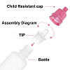 BENECREAT Plastic Bottle KY-BC0001-08-4
