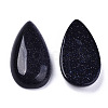 Synthetic Blue Goldstone Cabochons G-N326-72L-2