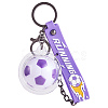 Soccer Keychain Cool Soccer Ball Keychain with Inspirational Quotes Mini Soccer Balls Team Sports Football Keychains for Boys Soccer Party Favors Toys Decorations JX297C-1