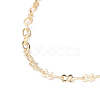 Brass Link Chain Necklaces X-NJEW-S383-105-2