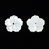Natural White Shell Mother of Pearl Shell Beads SSHEL-T014-42B-3