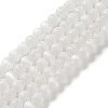 Natural Selenite Beads Strands G-F706-12B-02C-1