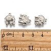 201 Stainless Steel Elephant Charms STAS-Q192-15-3