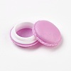 Portable Candy Color Mini Cute Macarons Jewelry Ring/Necklace Carrying Case CON-WH0038-A06-2