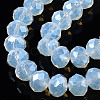 Electroplate Glass Beads Strands EGLA-A044-J2mm-A06-2