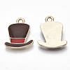 Eco-Friendly Zinc Alloy  Pendants ENAM-R051-09-02G-NR-2