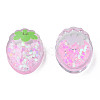 Printed Transparent Epoxy Resin Cabochons CRES-N034-22-1