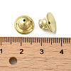 Rack Plating Brass Ear Nuts X-KK-G480-06G-3