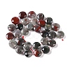 Natural African Bloodstone Beads Strands G-N342-12-3